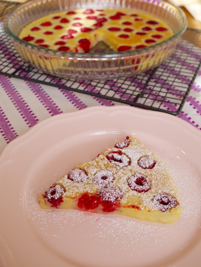 Raspberry Clafoutis