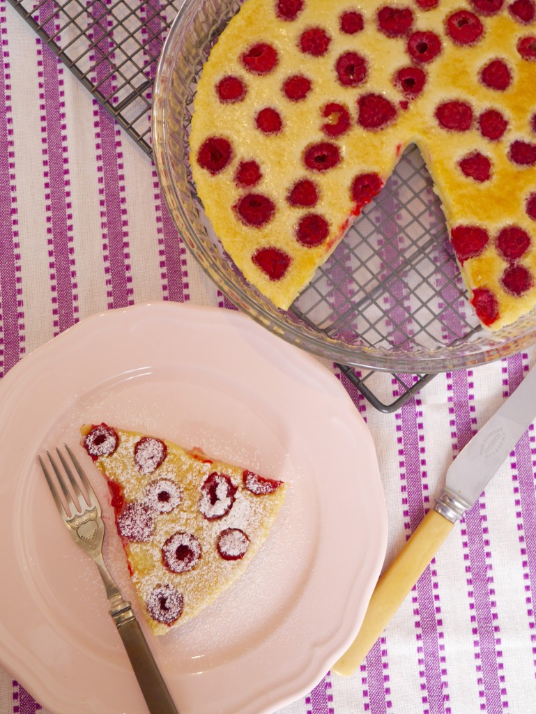 Raspberry Clafoutis