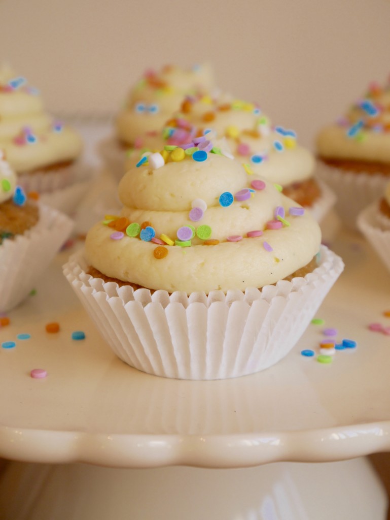 Homemade Funfetti Cupcakes
