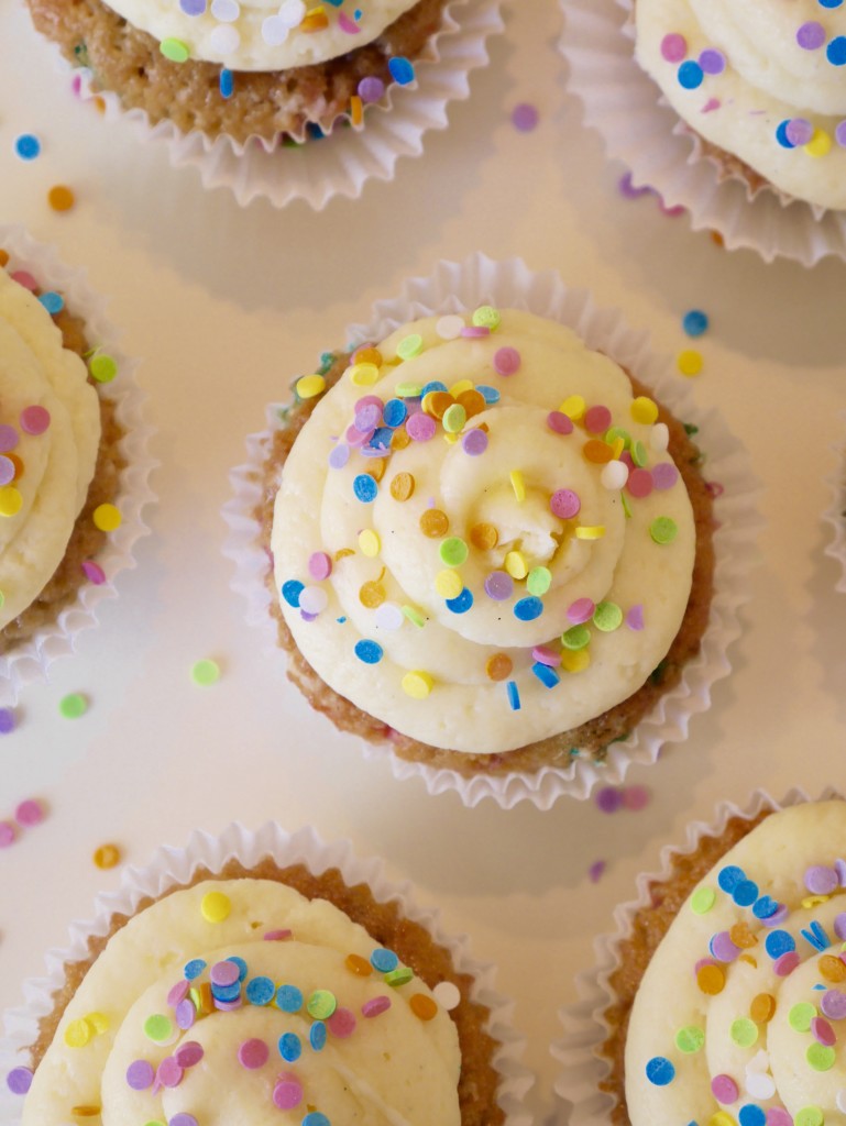 Homemade Funfetti Cupcakes