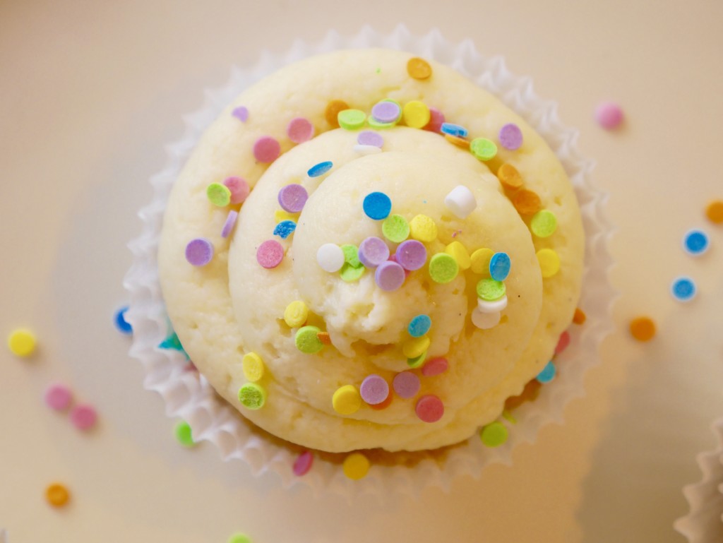 Homemade Funfetti Cupcakes