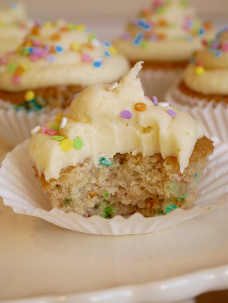 Homemade Funfetti Cupcakes