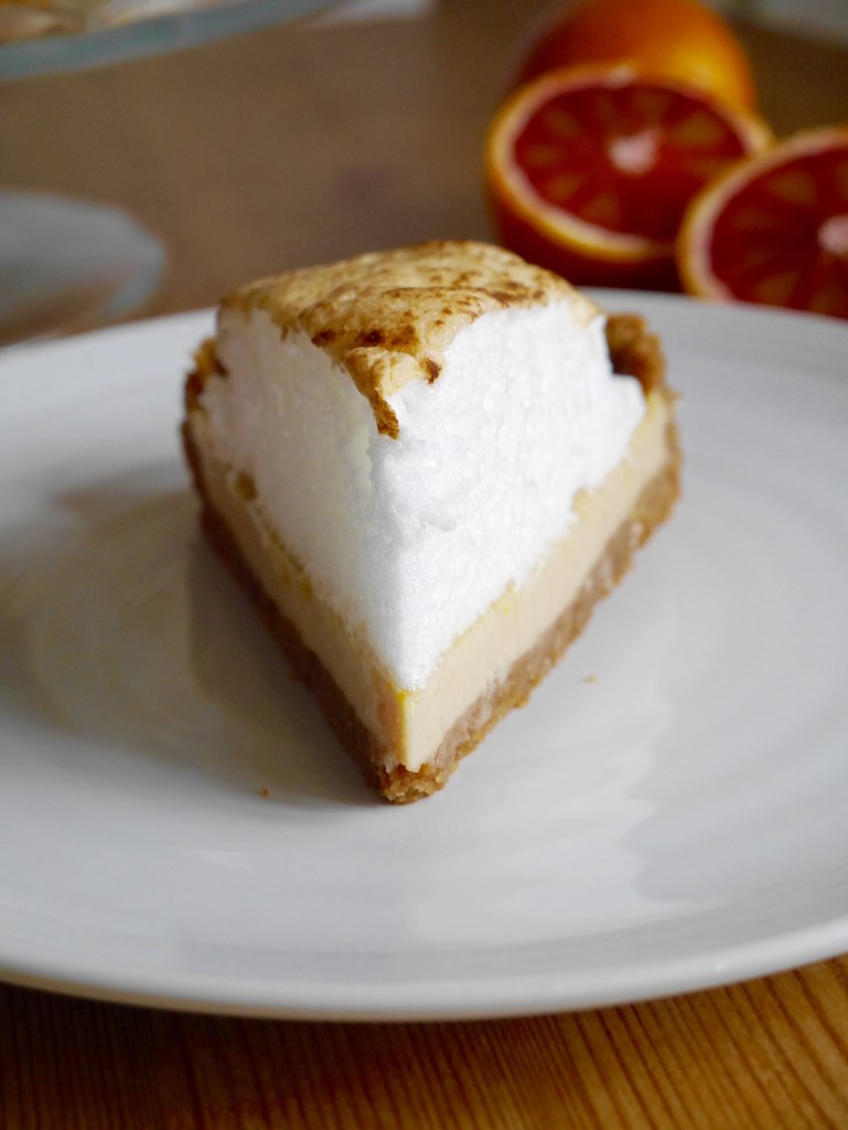 Blood Orange Meringue Pie