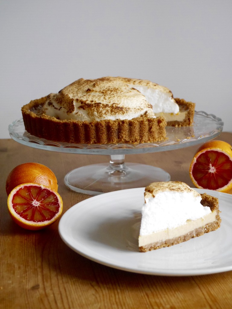 Blood Orange Meringue Pie