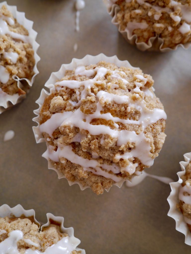 Pumpkin Spice Streusel Muffins