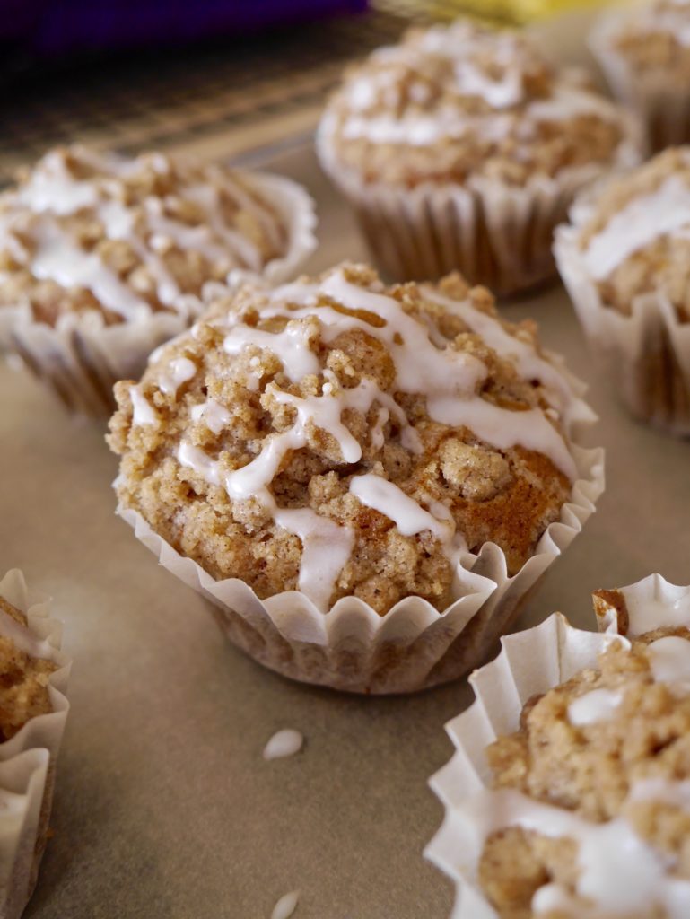 Pumpkin Spice Streusel Muffins
