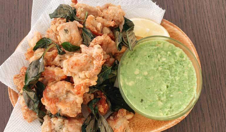 Air Fried Popcorn Chicken 3 Air Fried Popcorn Chicken 1